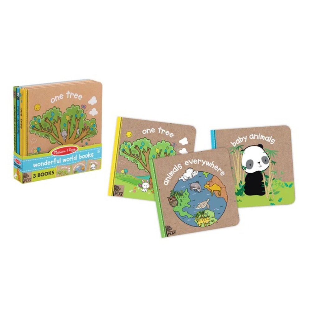 Melissa & Doug Wonderful World 3 Book Set